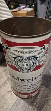 Budweiser trash can 1