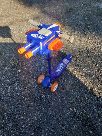 Nerf flybar blaster scooter 1
