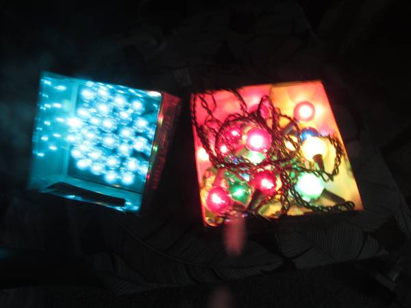 Two new strings of lights 1