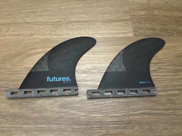 Futures Fins Quad Rear Blackstix QD2 3.75 - sporting goods - by