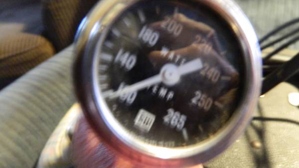 vintage SW water temp gauge 1