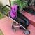 Baby doll or small pet stroller carrier Pram / Vintage Wood high chair 5 thumbnail