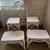 Vintage 1960s White Rattan Bedroom Set – 5 Pieces – Ornate Scrollwork 3 thumbnail