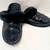 Girl's Black Faux Fur and Sequins Clog Style Slippers - Size L (2-3) 1 thumbnail