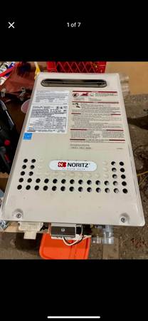 Noritz tankless water heater gas - appliances - by owner - sale