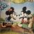 DISNEY RESORT Mickey & Minnie Throw Blanket (Read Details) 1 thumbnail