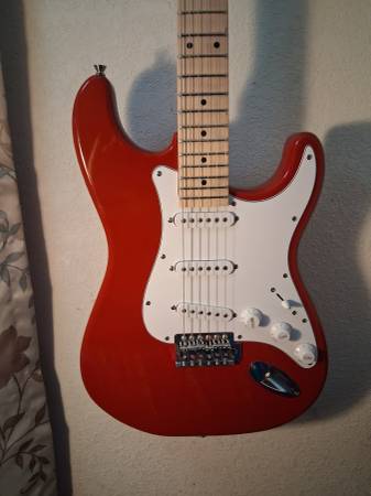 Fender Partscaster Maple Neck Upgraded Tuners and Pickups 1
