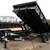 DUMP TRAILER  7 X 14 DUMP Easy To Load  LOW Walls 20"    14000 GVWR ** 6 thumbnail