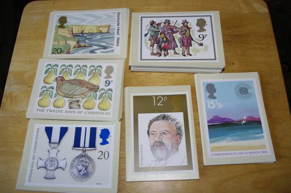 Vintage Great Britain postcards 1