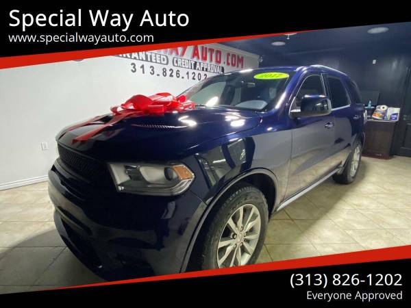 2017 Dodge Durango SXT 4dr SUV EVERY ONE GET APPROVED 0 DOWN 1