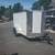 2025 Arising 5x8 V Nose Enclosed Cargo Utility Trailer WHITE 3k 1 thumbnail
