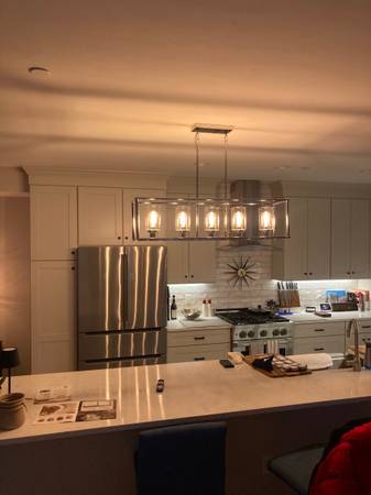 Kitchen island fixture 1