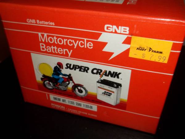 6-Volt Cycle Battery 1