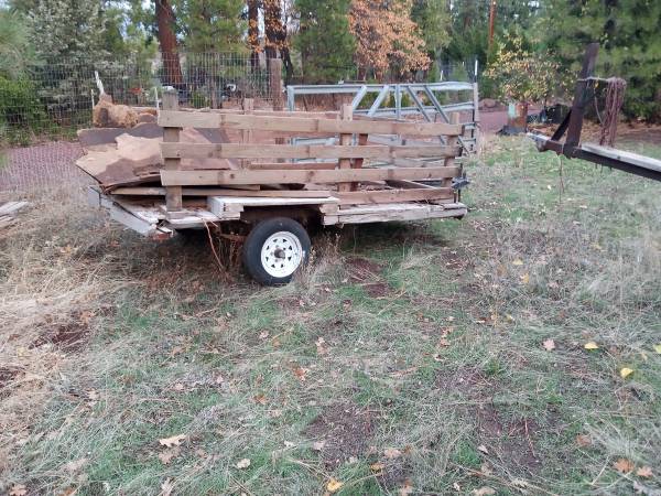 8ft pull trailer 1