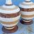 Pair of mid century ceramic and walnut table lamps 2 thumbnail
