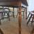 Vintage solid wood Dining set 8 chairs, table and 2 leaves. DELIVERY 6 thumbnail