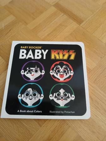 BABY ROCKER - BABY KISS children's BOARD BOOK 1