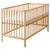 Solid beech crib+mattress+2 covers+... 7 thumbnail