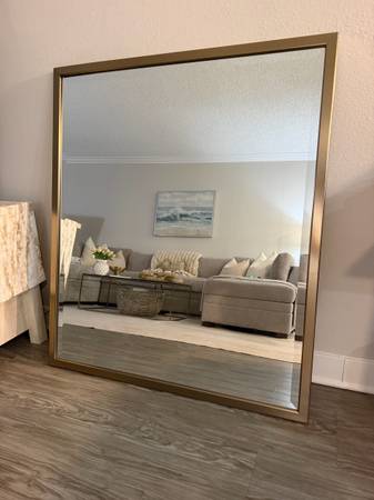 Gold Framed Mirror 1