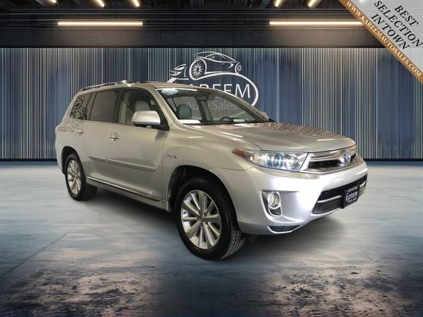 2012 Toyota Highlander Hybrid Limited AWD Cam Navi DVD Leather Heate - $15,98563619131932545122