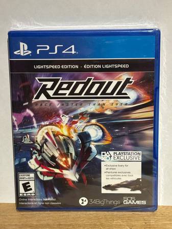New! PlayStation 4: Redout Lightspeed Edition 1