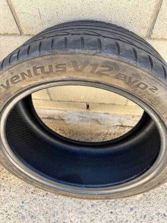 Two used tires 255/40/18 1