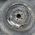 Set of four Chevy or GMC truck 5 lug steelies, and old tires. 15 inch 3 thumbnail