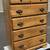 Vintage 5 Drawer Colonial Style High Boy Dresser 3 thumbnail