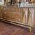 Vintage Mid Century Broyhill Brasilian Walnut 9 Drawer Credenza 6 thumbnail