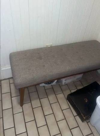 Grey Seating Bench 1