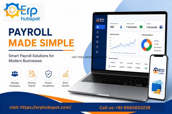 Top Payroll Software Development Company Noida / Delhi | ERP Hubspot 1