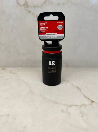 Milwaukee 31mm Impact socket - 3/4” drive 1