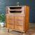 Mid-Century Modern Tambour-Door Highboy Dresser, c.1960’s 2 thumbnail