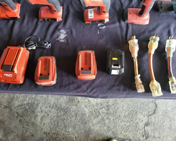 (B)-Herramientas inalámbricas 18v HILTI-MAKITA $50 a $250 - $150 (sacramento)62961762712323122