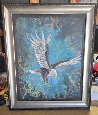 Charlene J Baker "Eagle Descending" 1