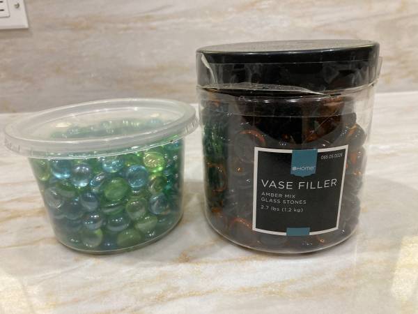 Glass Stones for Vase Filler or DIY Craft Project 1