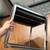 Gray Ottoman Foot Stool Chair Chrome 8 thumbnail