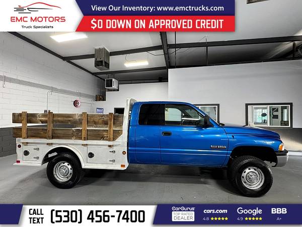 2001 Dodge Ram 2500  SERVICED AND READY! - $25,950 (1010 GRASS VALLEY HWY, AUBURN, CA 95603)63470896967171124