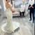 Satin fit&flare wedding dress/ wedding gown 2 thumbnail