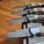 Handmade Damascus Steel Folding Knives with Antler/Wood (15 count) 10 thumbnail
