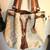 Michael Kors MICHAEL KORS LARGE JET SET  VANILLA LOGO -GATHERED TOTE B 1 thumbnail