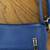 Shoulder/Hand/Crossbody Bags - Black Beaded, Embroidered Bird, Blue 20 thumbnail