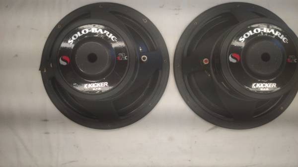 KICKER SOLO-BARIC 12 SUBWOOFER 1