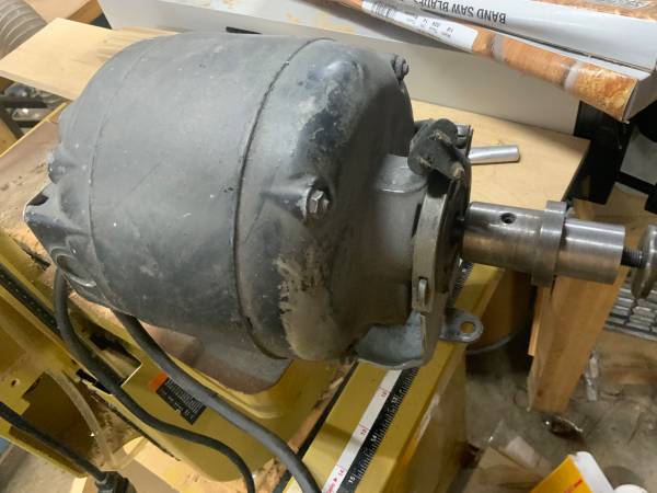 Bench grinder/buffer 1” arbor 1