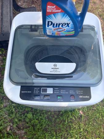 Portable washing machine used twice see ad for details 1