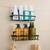 Feulam Shower Caddy | Adhesive Bathroom Shower Organizer Shelves 4 Pc 5 thumbnail