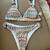 NWT - CUPSHE Chevron V-Neck Triangle Top & O-Ring Hipster Bikini Set 1 thumbnail