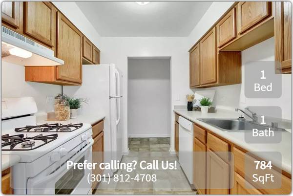 $1,211 / 1br - 784ft2 - Just right for you! 1 bed, 1 bath. Amazing location in Hagerstown (Hagerstown - North of Downtown)63896038516099120