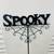 Beautiful Spooky Halloween Metal Sign • Halloween Decoration • 43in tall  2 thumbnail