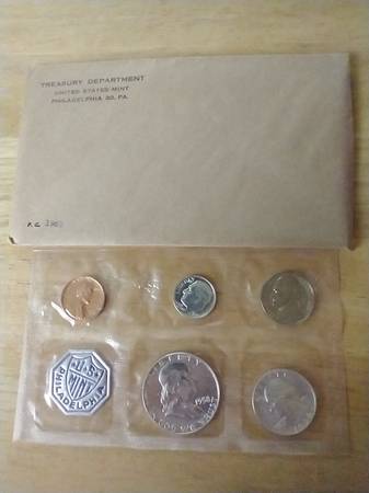 1958 5 coin Proof Set 1